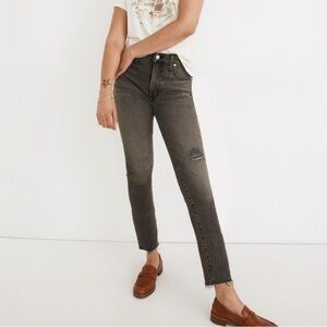 Madewell The Perfect Vintage Jean in Cosner Wash: Knee-Rip Edition size 24